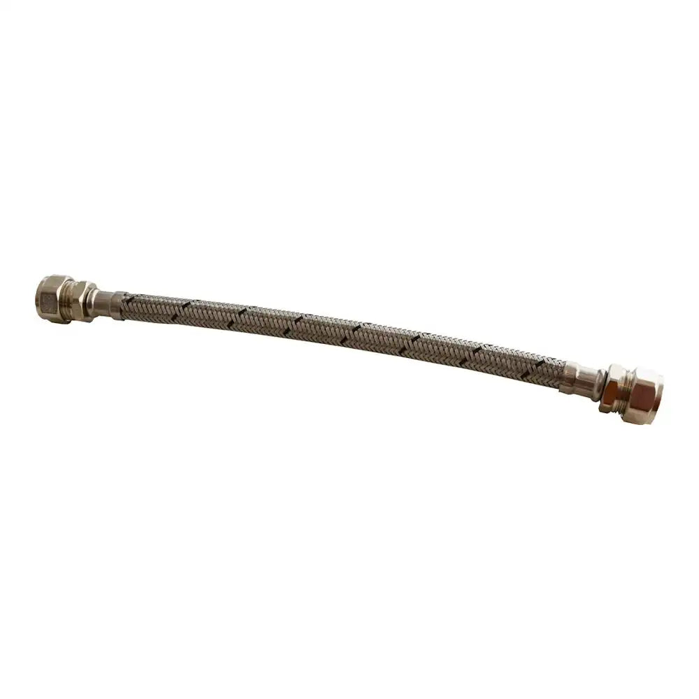 Value Flexi Tap Connector 15mm X 15mm 300mm