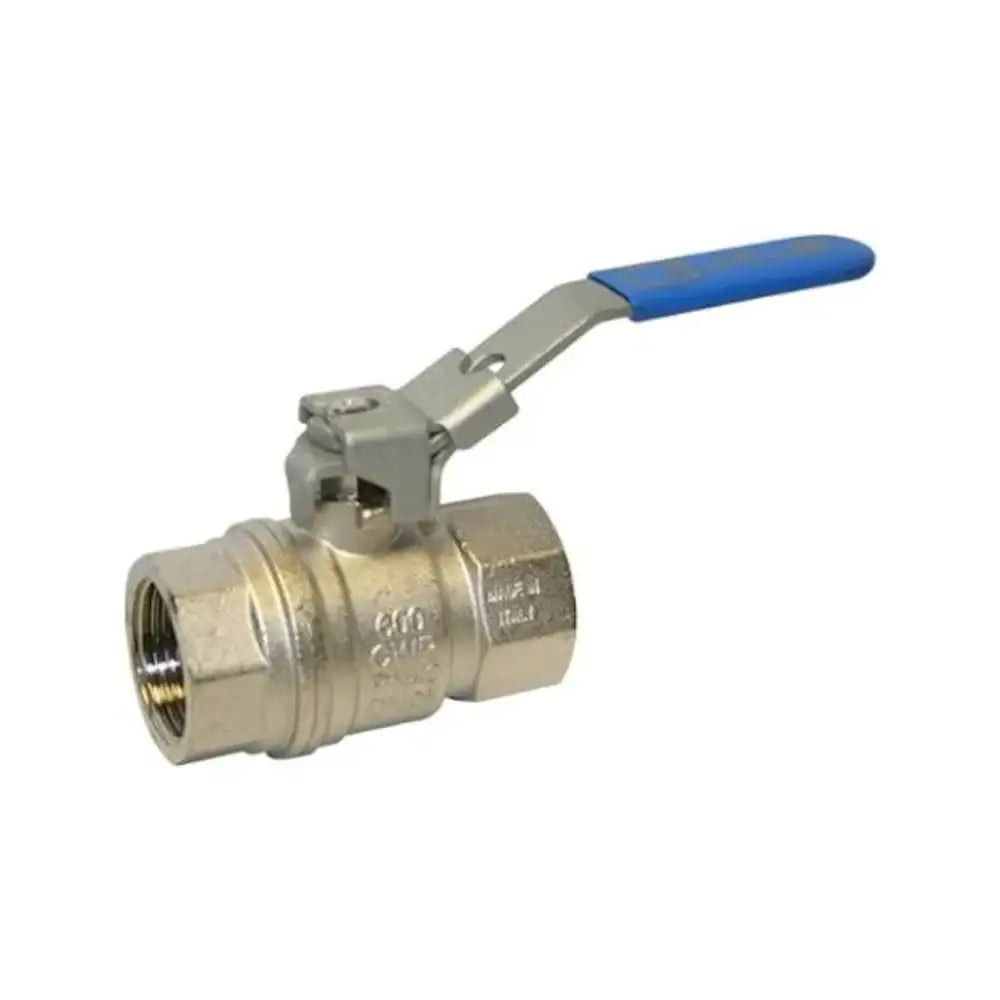Lever Ball Valve Water 1/2 Inch Blue