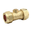 Isolation Valve 22mm Chrome Plated