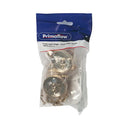 Primaflow Wooden Toilet Seat Hinge Brass