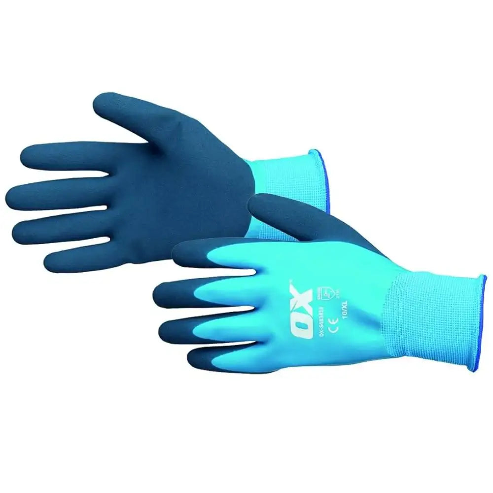 Ox Waterproof Latex Glove Size 10 XL