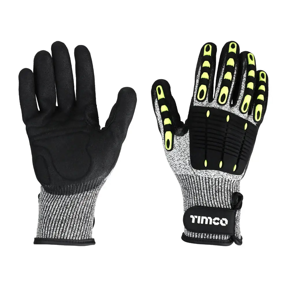 Timco High Impact Tpr Pads Gloves - Size 8 (M)