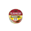 Everbuild Pvc Hazard Tape Red And White 50mm x 33m