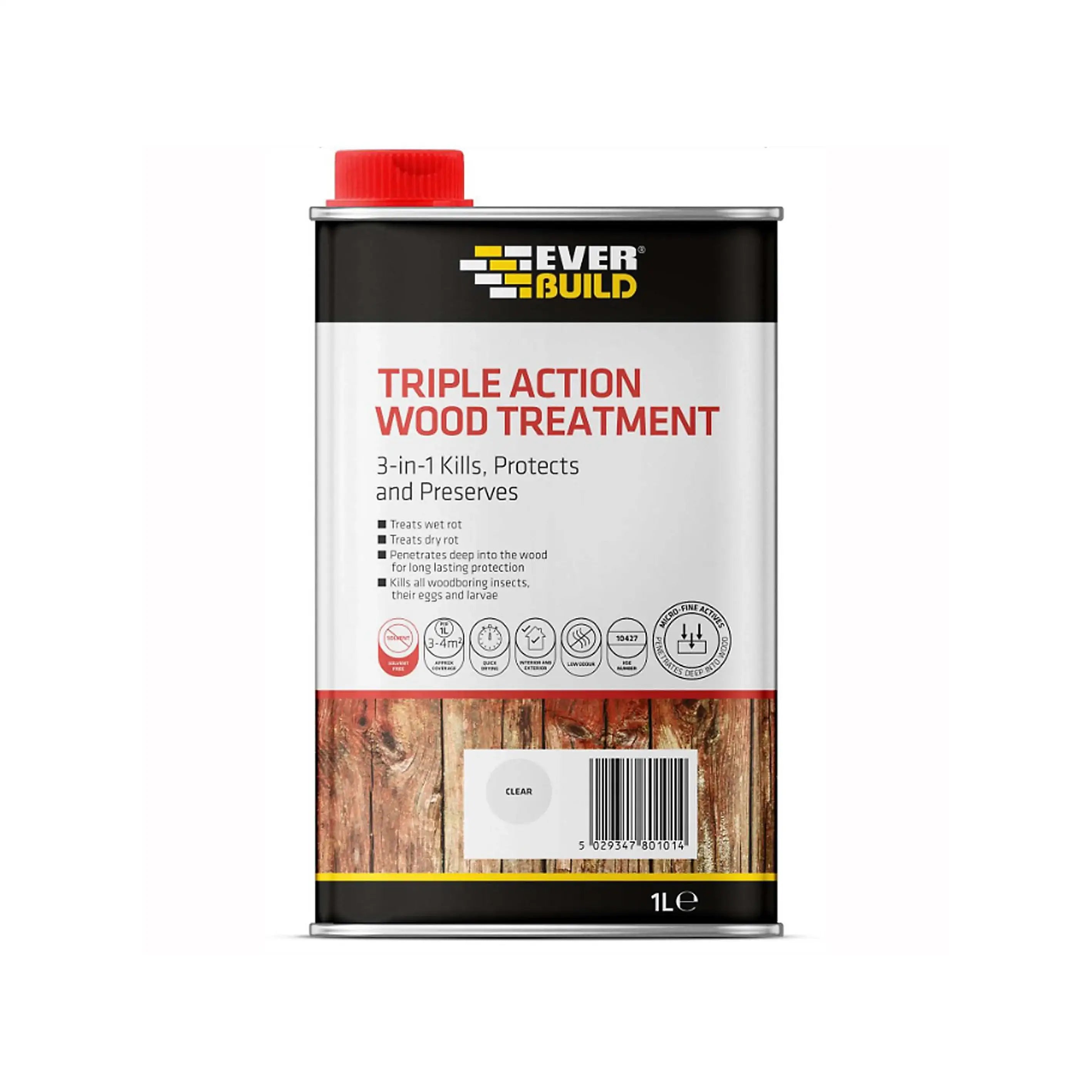 Everbuild Triple Action Wood Treatment 1L