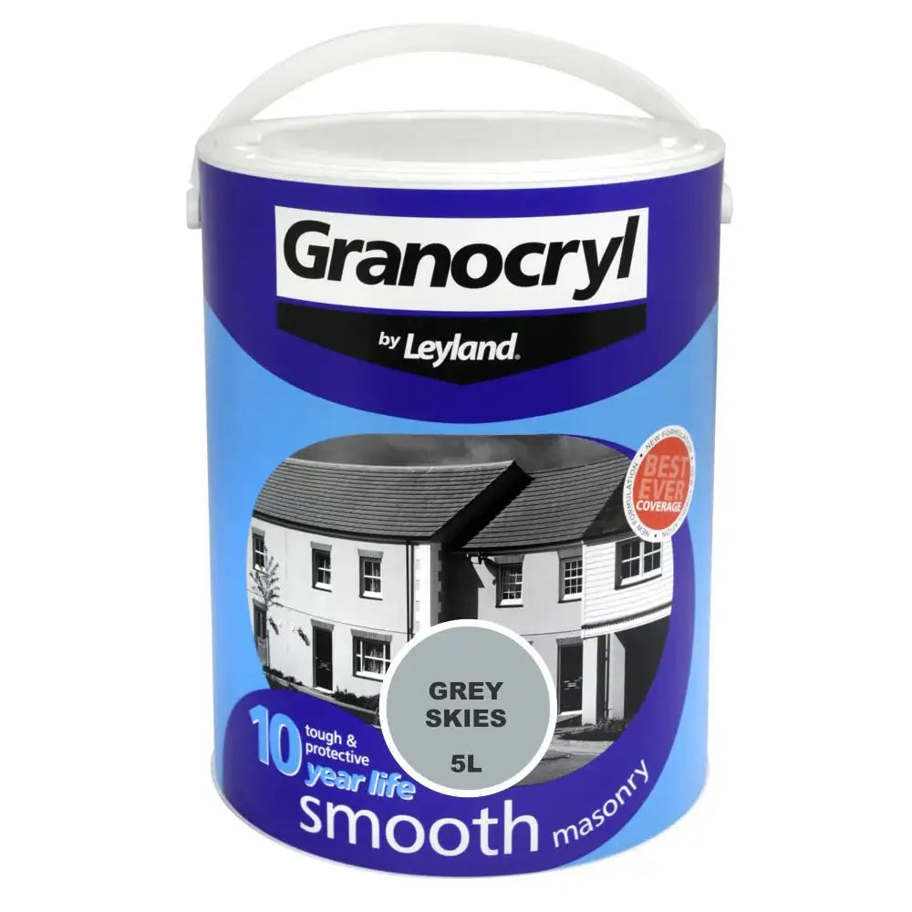 Granocryl Smooth Masonry Grey Skies 5L
