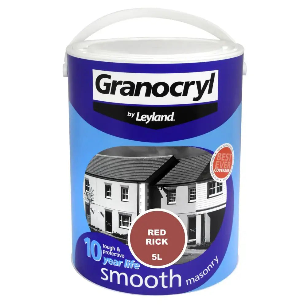 Granocryl Smooth Masonry Red 5L