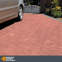 Barleystone Larchfield Trade Red 50mm Block Paver