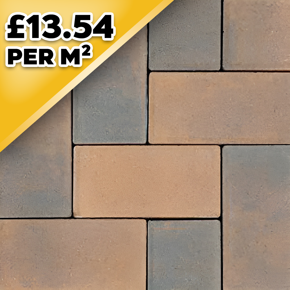 Barleystone Larchfield Trade Chesnut 50mm Block Paver
