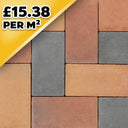Barleystone Larchfield Trade Maple 50mm Block Paver