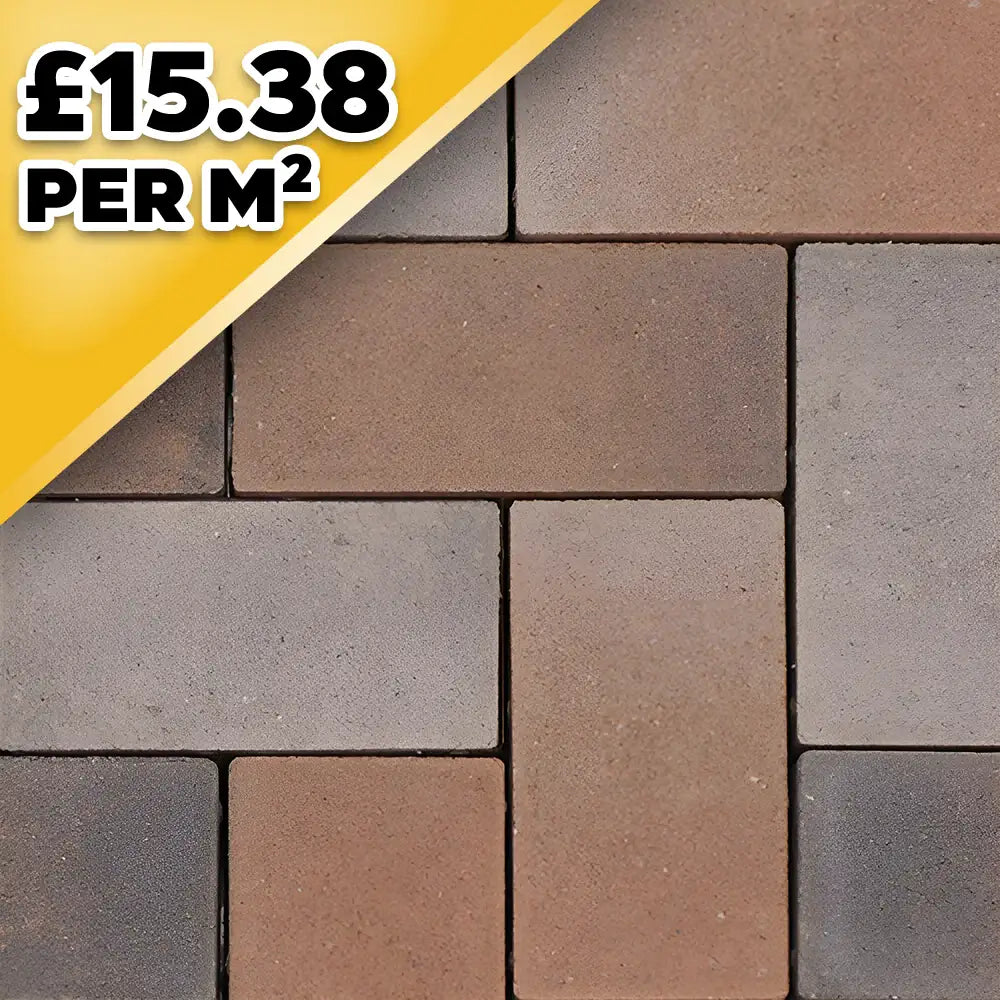 Barleystone Larchfield Trade Sycamore 60mm Block Paver