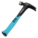 Ox Trade Fibreglass Handle Claw Hammer - 16 Oz