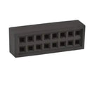 Black Square Holed Clay Air Brick 215 x 65mm