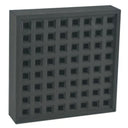 Black Sq. Hole Clay Air Brick 215Mm X 215Mm (W T Knowles)
