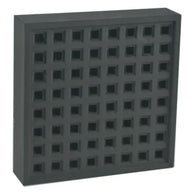 Black Sq. Hole Clay Air Brick 215Mm X 215Mm (W T Knowles)