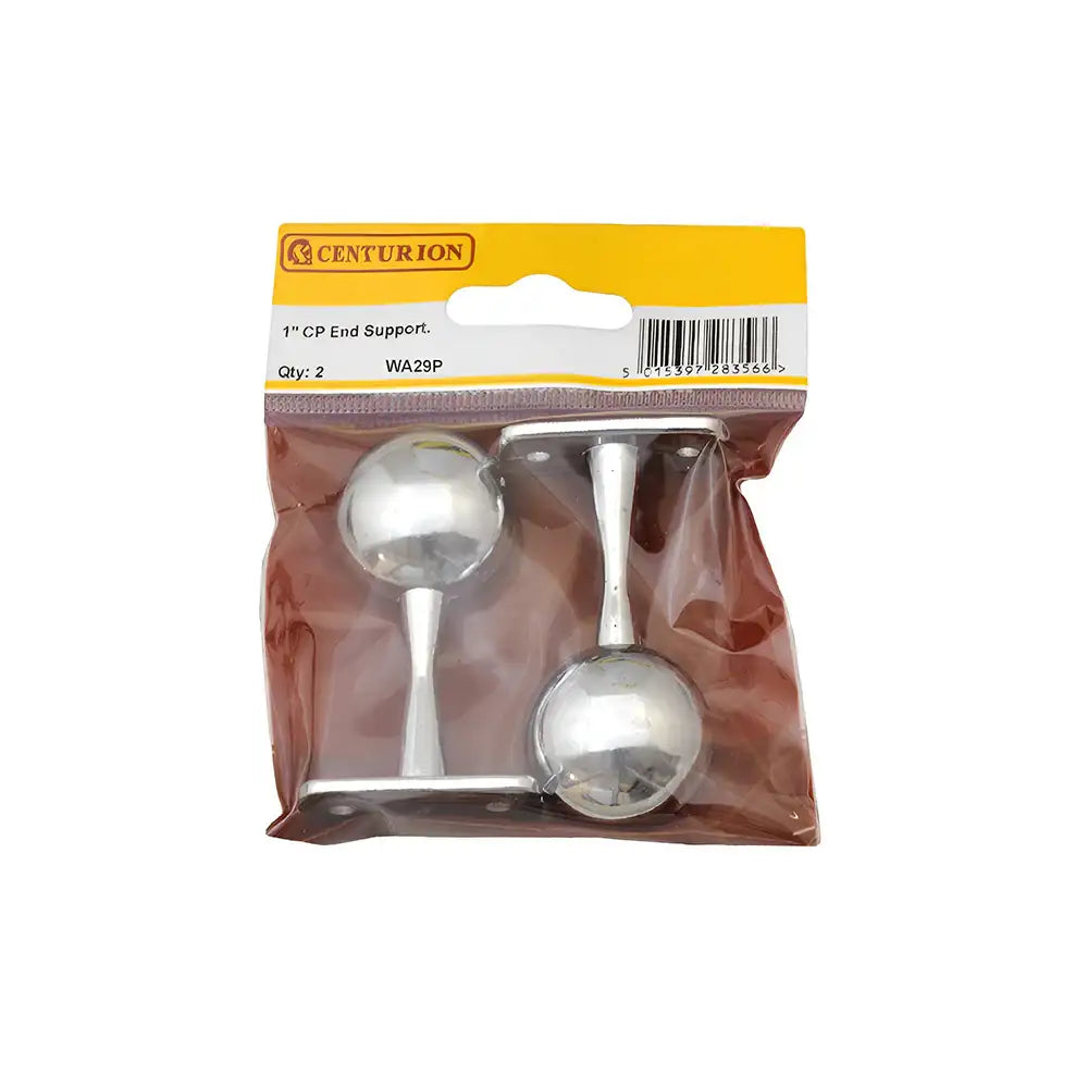 Wardrobe End Supports 19mm (3/4 Inch)  2 Pack