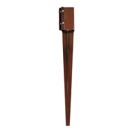 Metal Support Spike for Fence Posts 100 x 100 x 600mm (For 4x4" Posts)