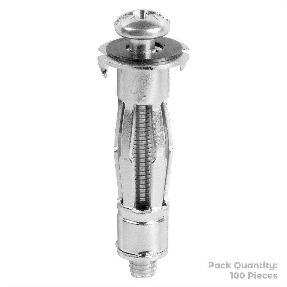 Timco M6 X 65 Cavity Anchor 100
