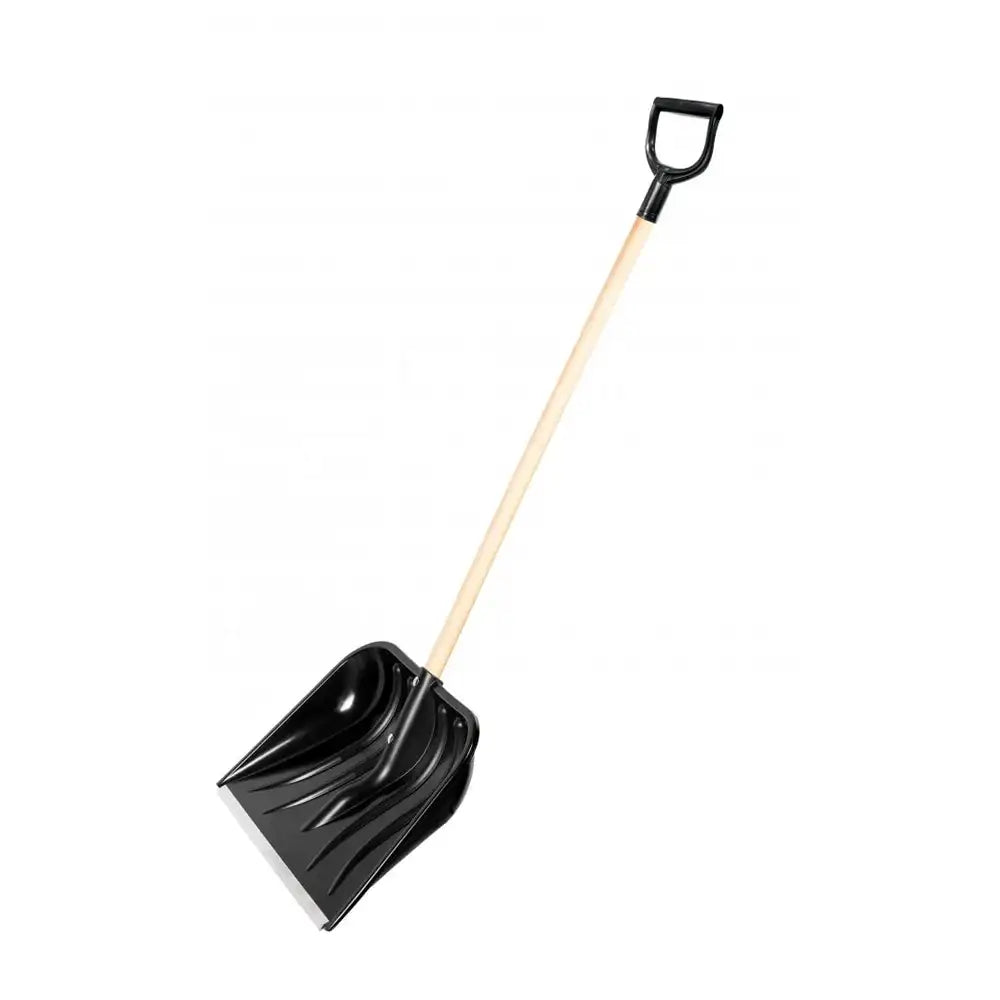 Snow Shovel Long Wooden Handle