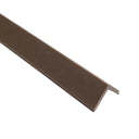 Qube Espresso Composite Decking L Trim 3.6m