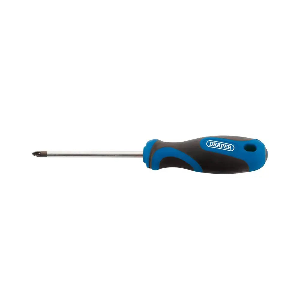 Draper Blue No.2 x 100mm PZ Type Screwdriver