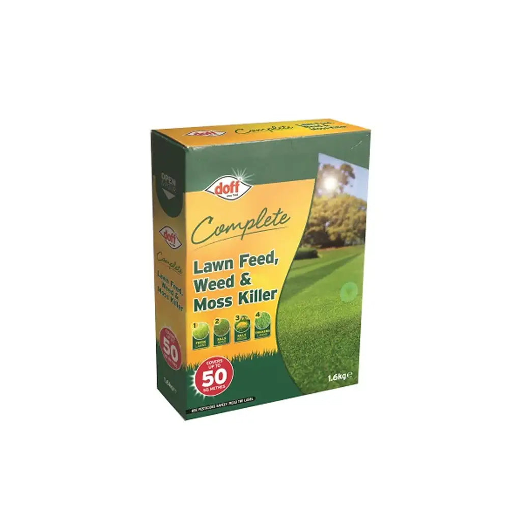 Doff Lawn Feed-Weed And Moss Killer 1.6Kg