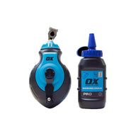 Ox Pro Aluminium Kevlar Chalk Line Reel And Refill
