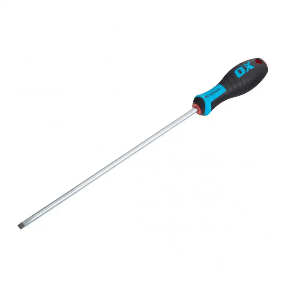 Ox Pro Slotted Parallel Screwdriver - 250 x 6.5mm