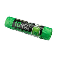 Heavy Duty Green Garden Sack Pack 10