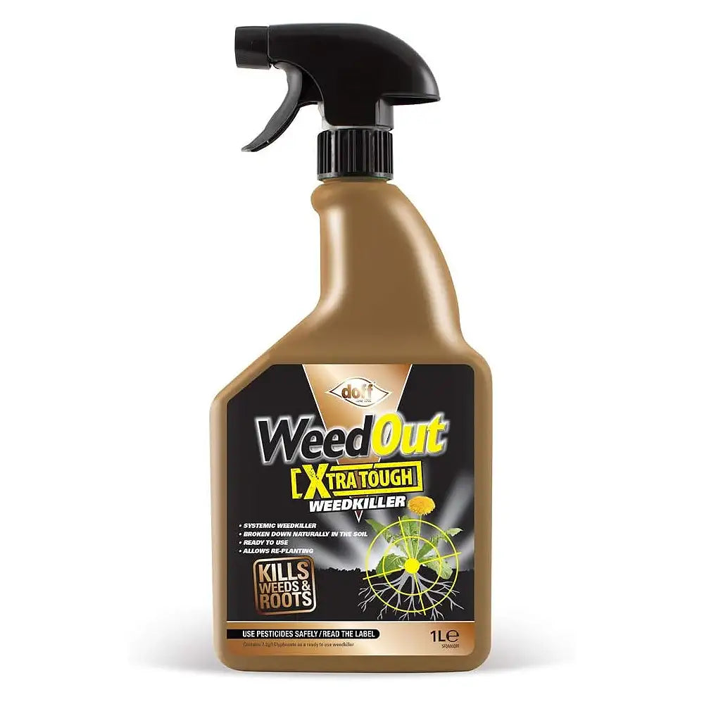 Doff Weedout Xtra Tough Weedkiller Spray 1L