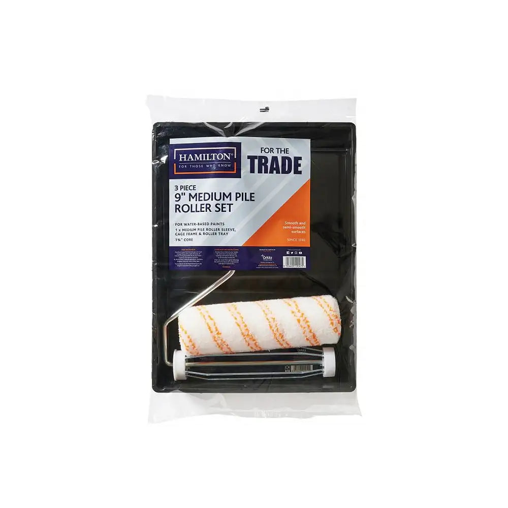 Harris For The Trade 3 Piece 9 Inch Roller Set