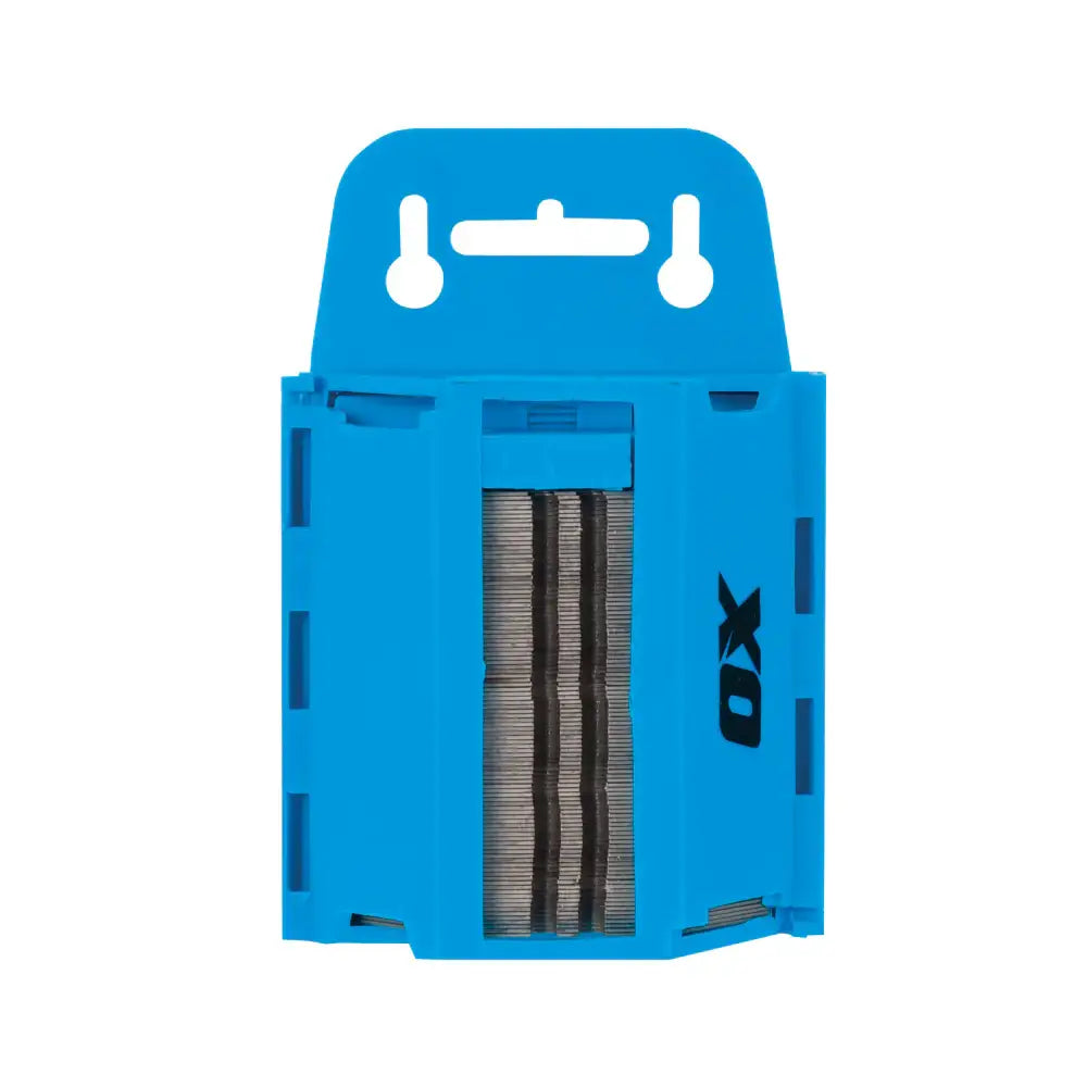 Ox Pro 100 Pack Heavy Duty Knife Blades & Dispenser OX-P222110