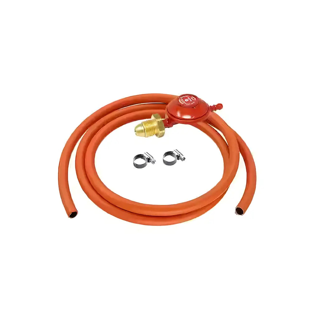 Propane Gas Regulator 37 millibar With 2m Orange Hose And Clips