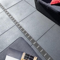 61mm Threshold Channel Aco Silver Aluminium