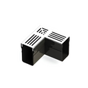 61mm Threshold Channel Aco Silver Aluminium