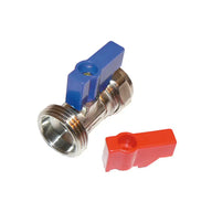 Primaflow Washing Machine Valve Straight 15mm x 3/4 Inch 9WM