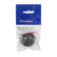 Primaflow Basin Plug 1 1/2 Inch Black