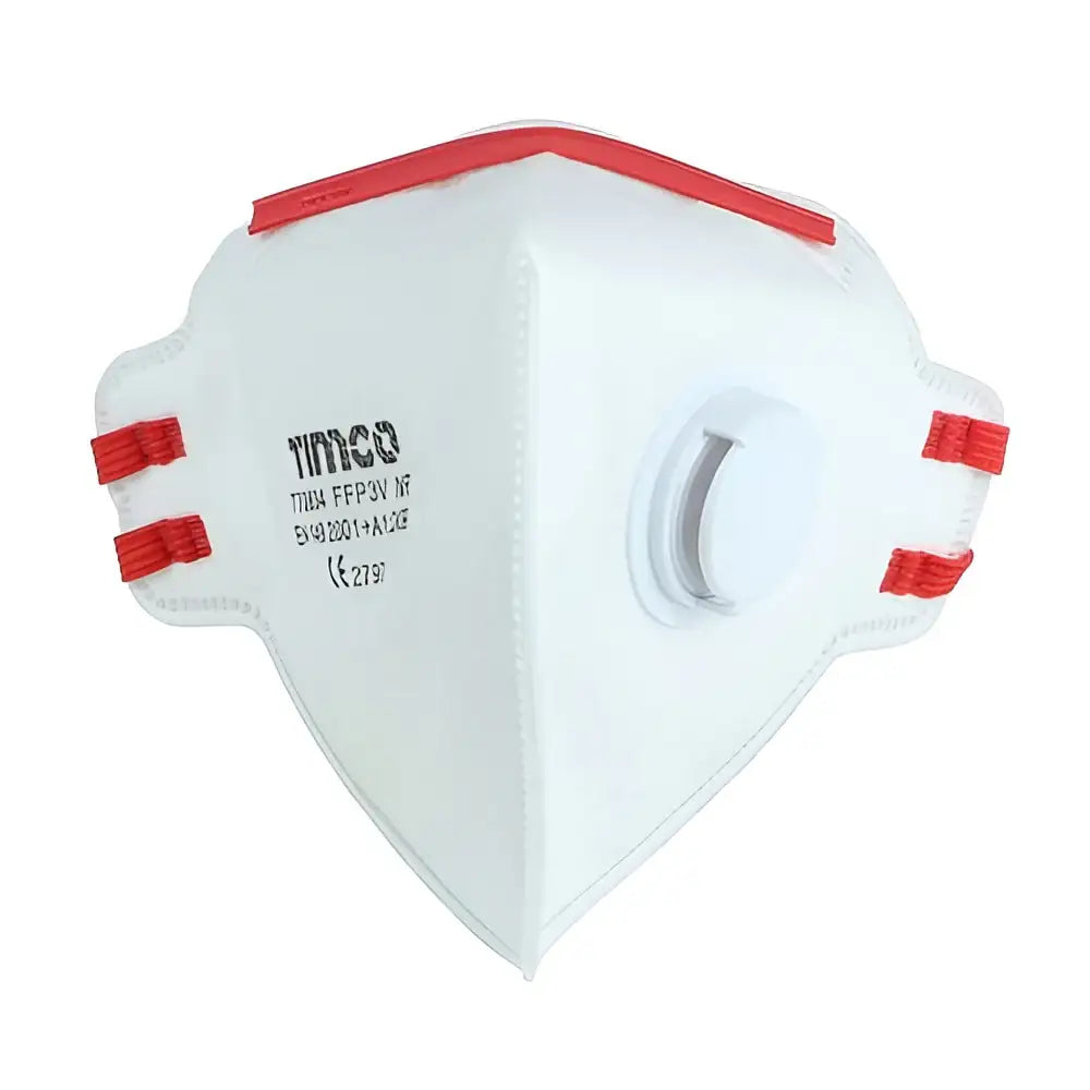 Timco FFP3 Moulded Mask With Valve 3 Pack