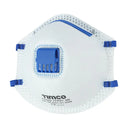 Timco FFP2 Moulded Mask With Valve 3 Pack