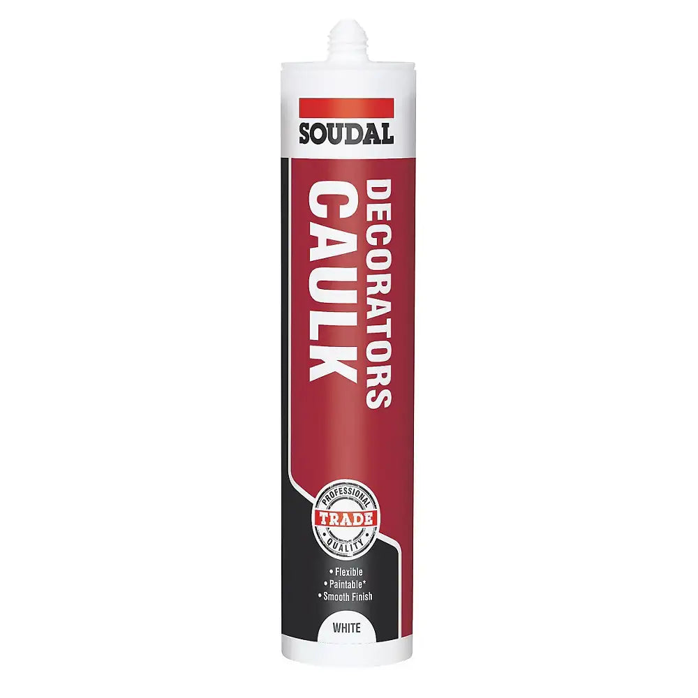 Soudal Trade Decorators Caulk White 290ml