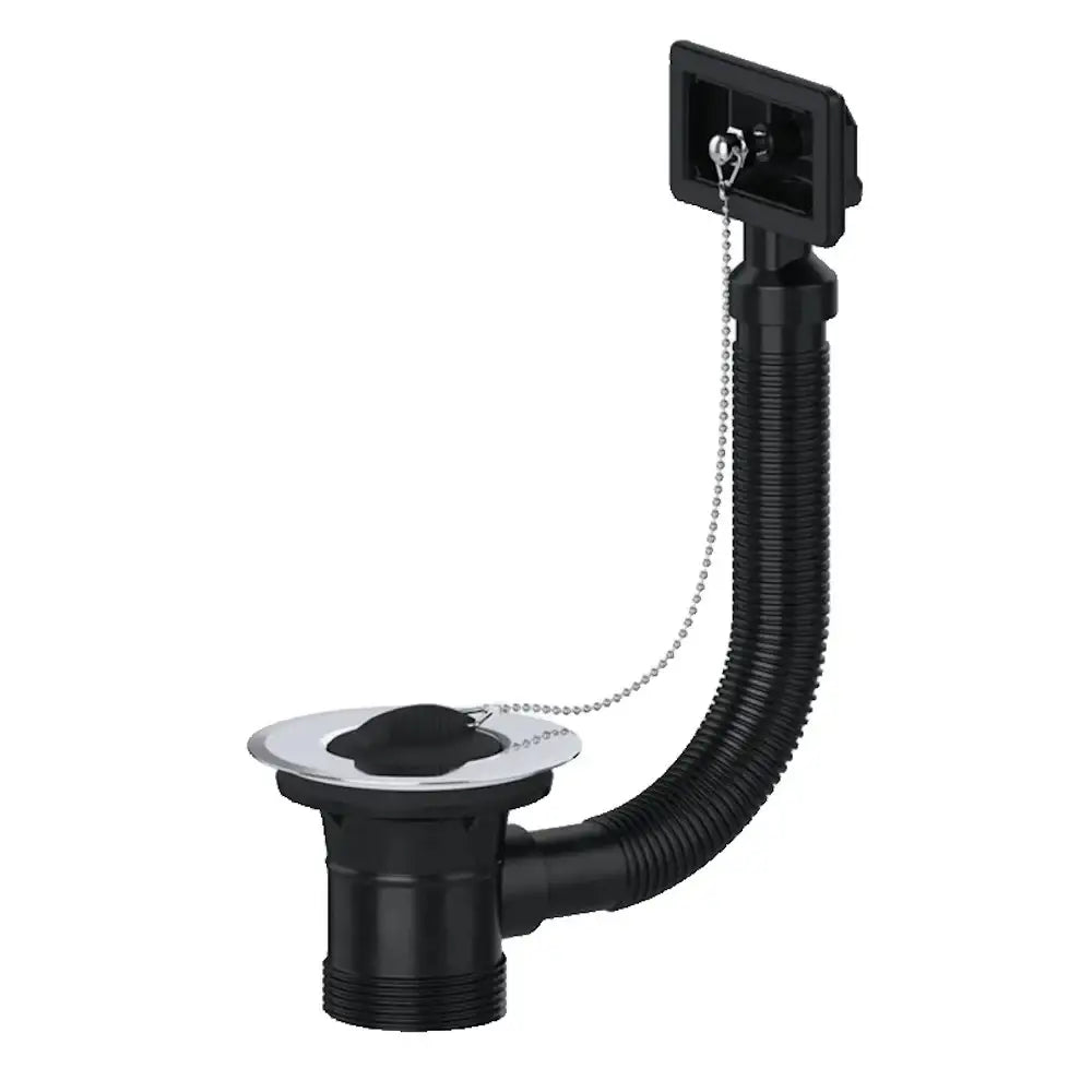 Viva Basket Strainer Waste C/W Square Overflow