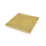 Bradstone Charcon 450 x 450 x 32 Peak Riven Buff Yellow Paving Slab