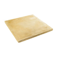 Bradstone Charcon 600 x 600 x 37 Peak Smooth Buff yellow Paving Slab