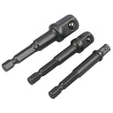 Draper Bit Coupler Set 1/4" 3/8" 1/2"