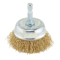 Draper Brassed Wire Cup 50mm