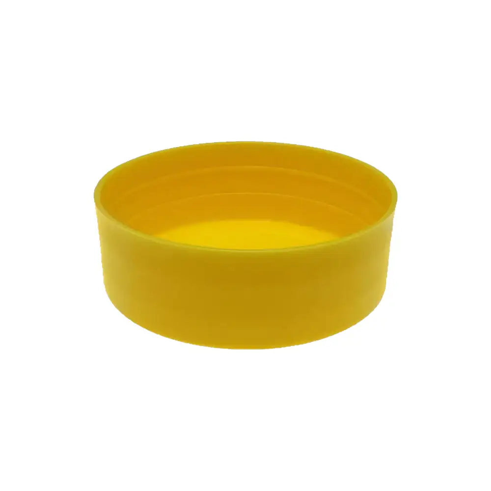 Yellow Temp End Cap External 110mm