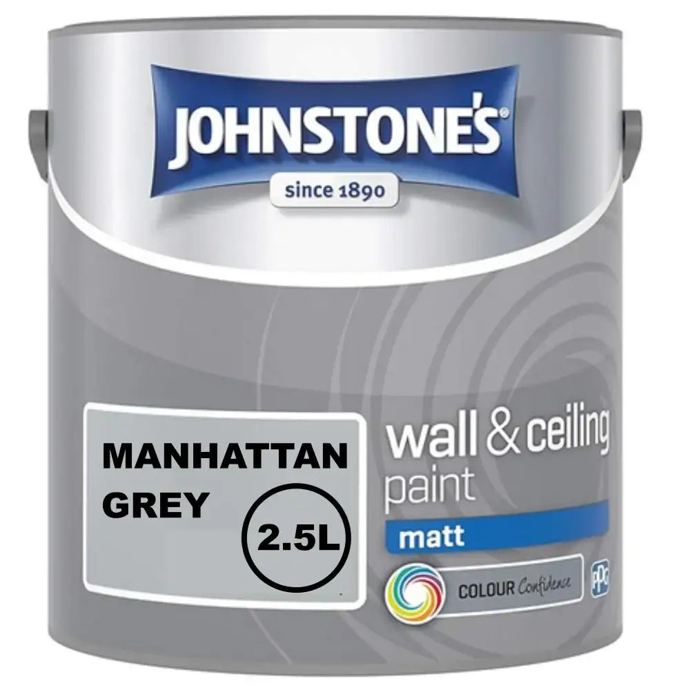 Johnstone's Jrs Matt 2.5L Manhattan Grey
