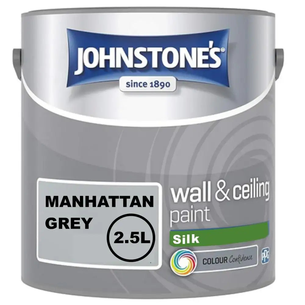 Johnstone's Jrs Silk  2.5L Manhattan Grey