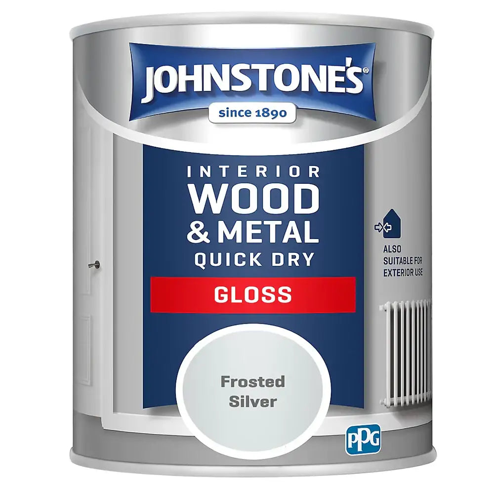 Johnstone's Jrs Qd Gloss 750Ml Frosted Silver