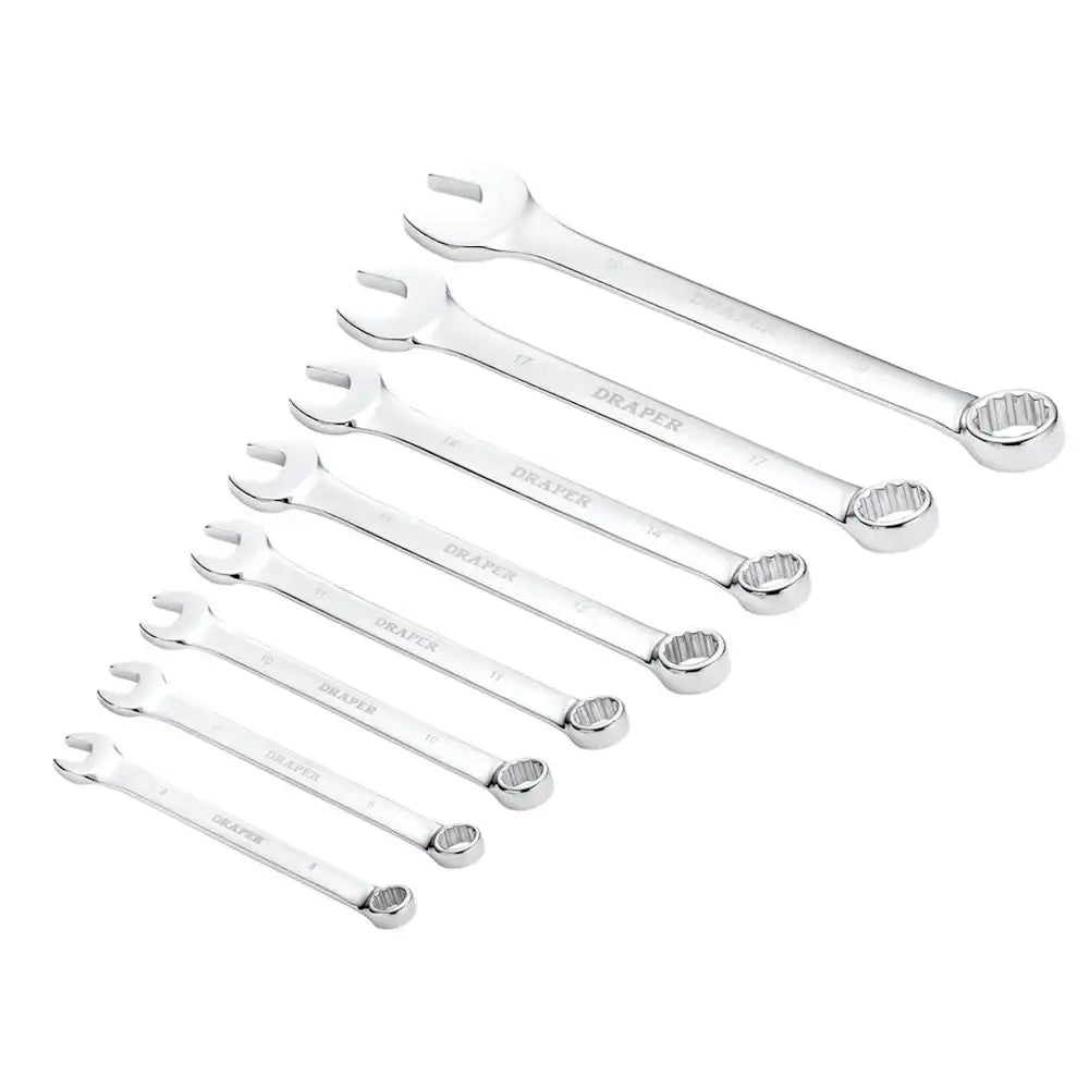 Draper Metric Hi-Torq Spanner Set 8 Piece