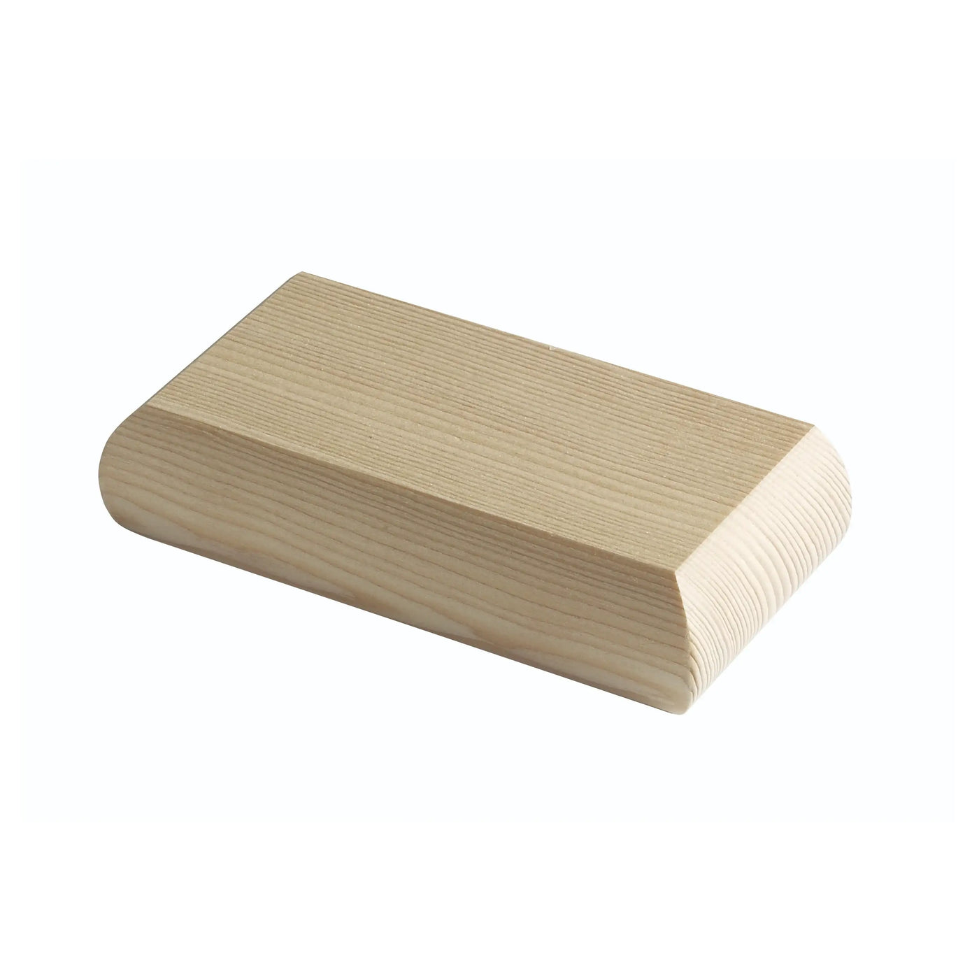 Pine Half Internal Flat Newel Cap